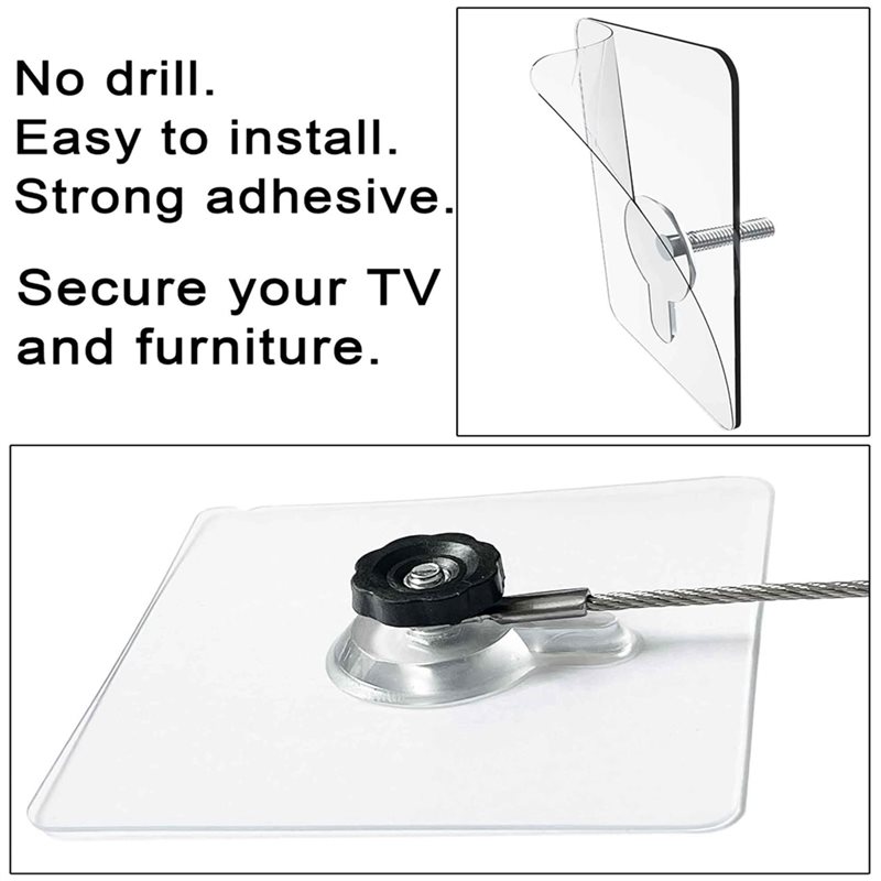 Preventing TV From Falling And - огляд і ціна Earthquake Anchor Strap