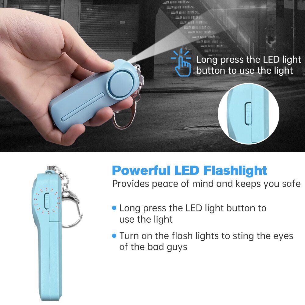 Personal Security Alarm Self D - огляд і ціна Personal Alarm Keychain