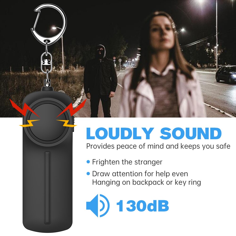 Personal Security Alarm Self D - огляд і ціна Personal Alarm Keychain