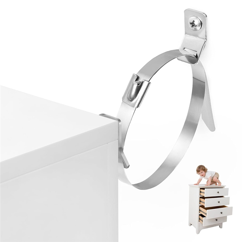 A04G-For Bookshelf Cabinet Ear - огляд і ціна Earthquake Anchor Strap