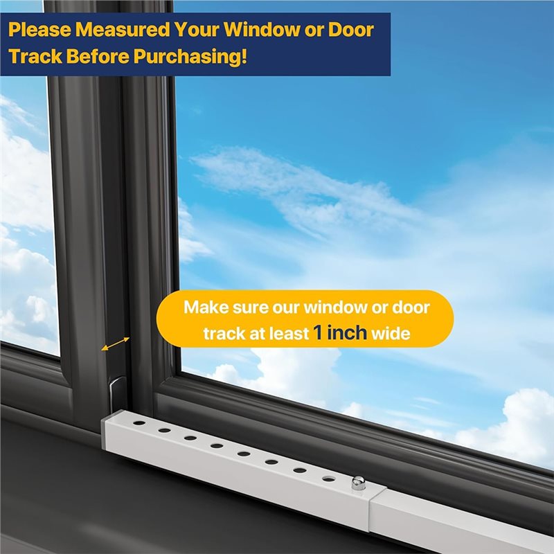 T19C 2Pcs Adjustable Window Lo - огляд і ціна Window Lock Bar