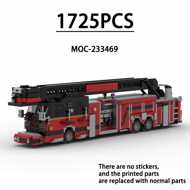 MOC-233469 100ft Tower Ladder  - огляд і ціна Fire Escape Ladder