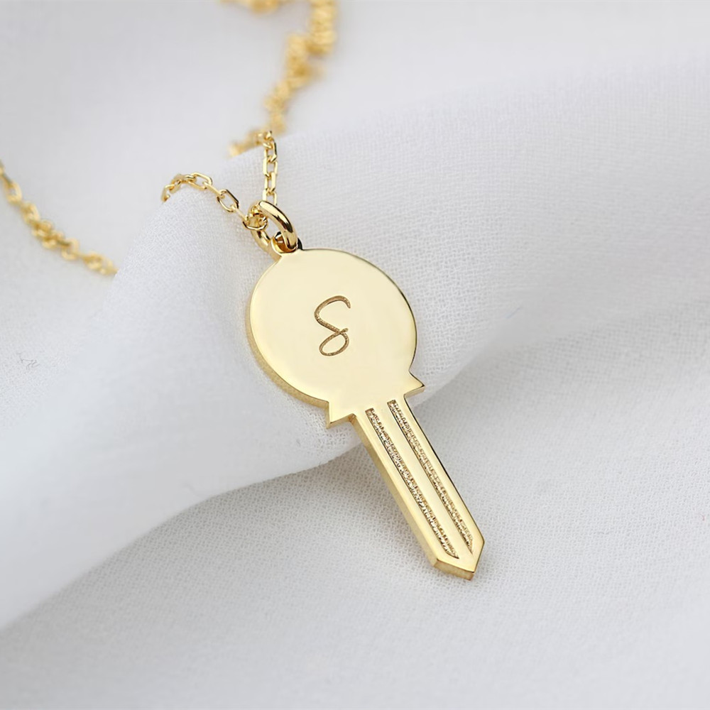 Custom Dainty Key Necklace Sta - огляд і ціна Personal Alarm Keychain