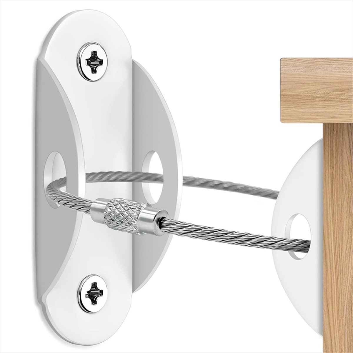 [T28C] Furniture Anchors (6 Pa - огляд і ціна Earthquake Anchor Strap