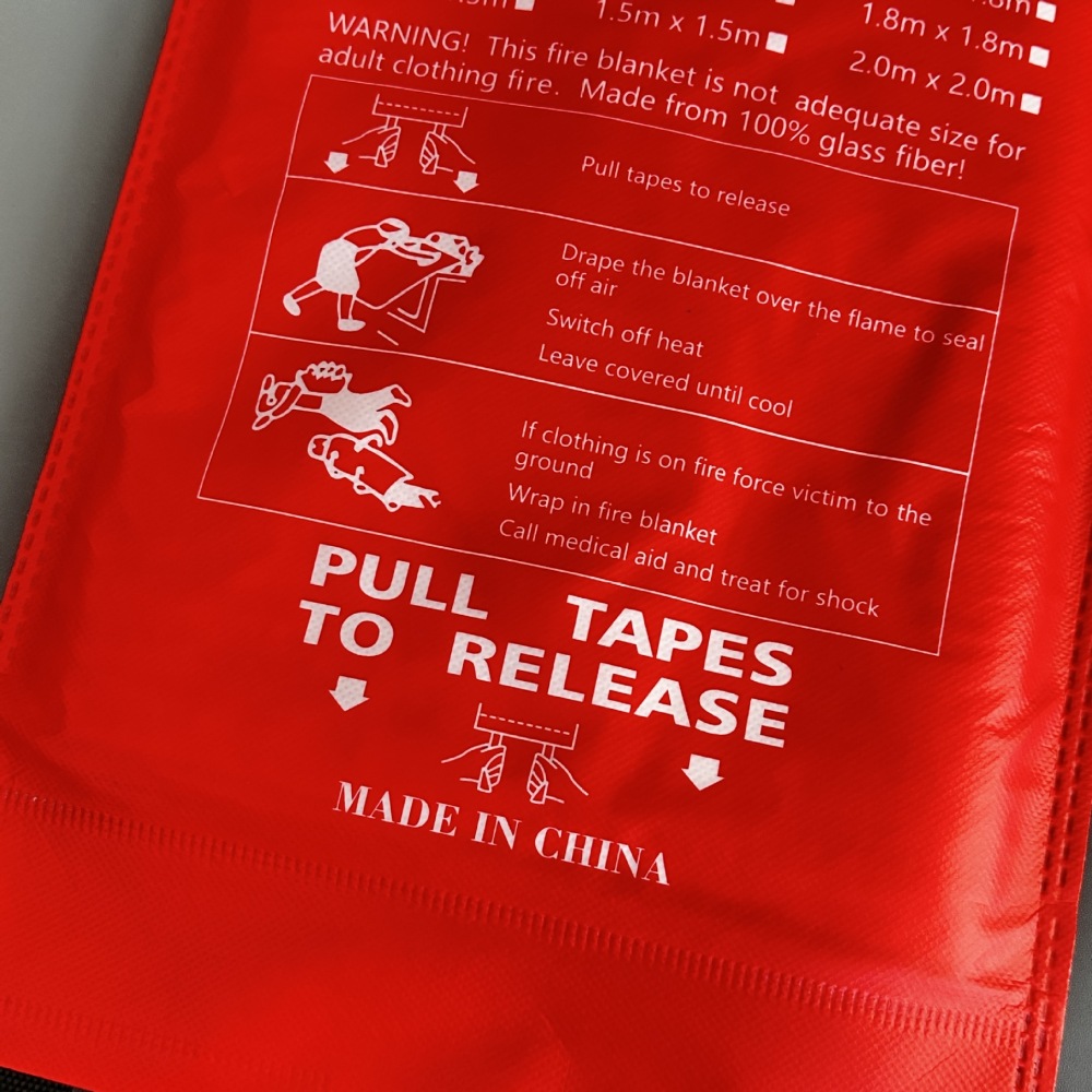 Fire Blanket Emergency Surviva - огляд і ціна Fire Blanket Kitchen