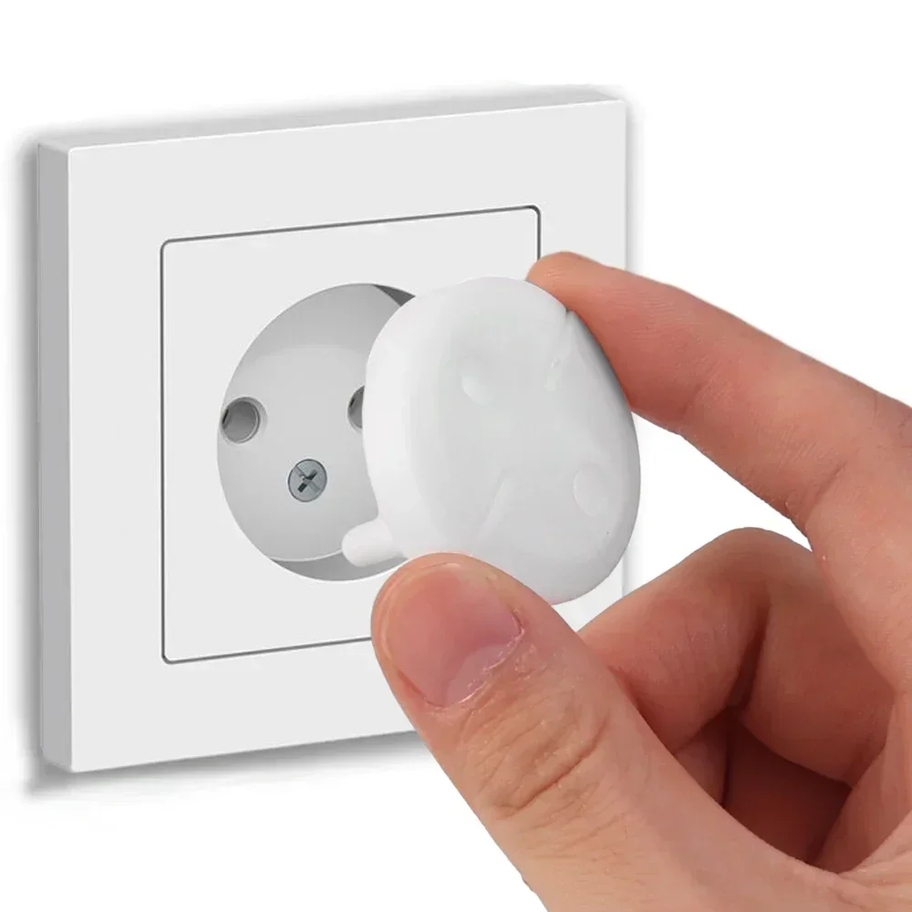 White Electrical Safety Socket - огляд і ціна Outlet Cover Baby