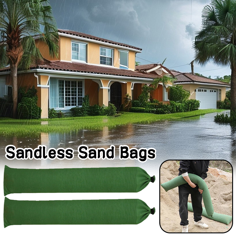 2 Pcs Sandless Sand Bags Anti  - огляд і ціна Flood Barrier Bag