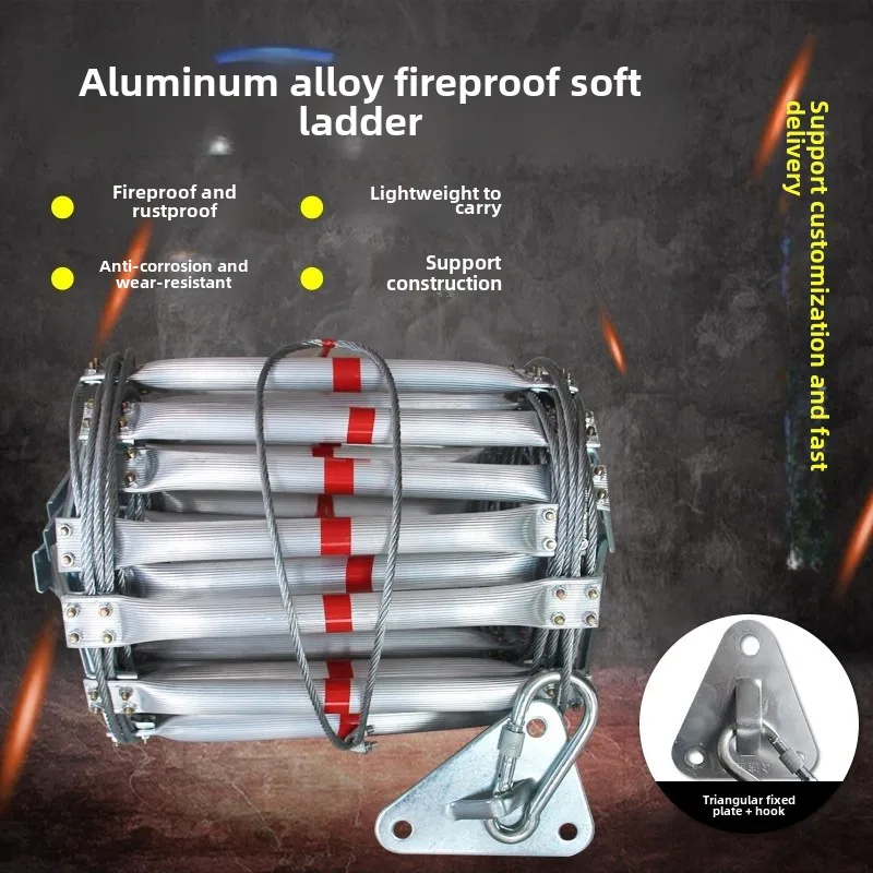 Durable3M Soft Rope Ladder Hou - огляд і ціна Fire Escape Ladder