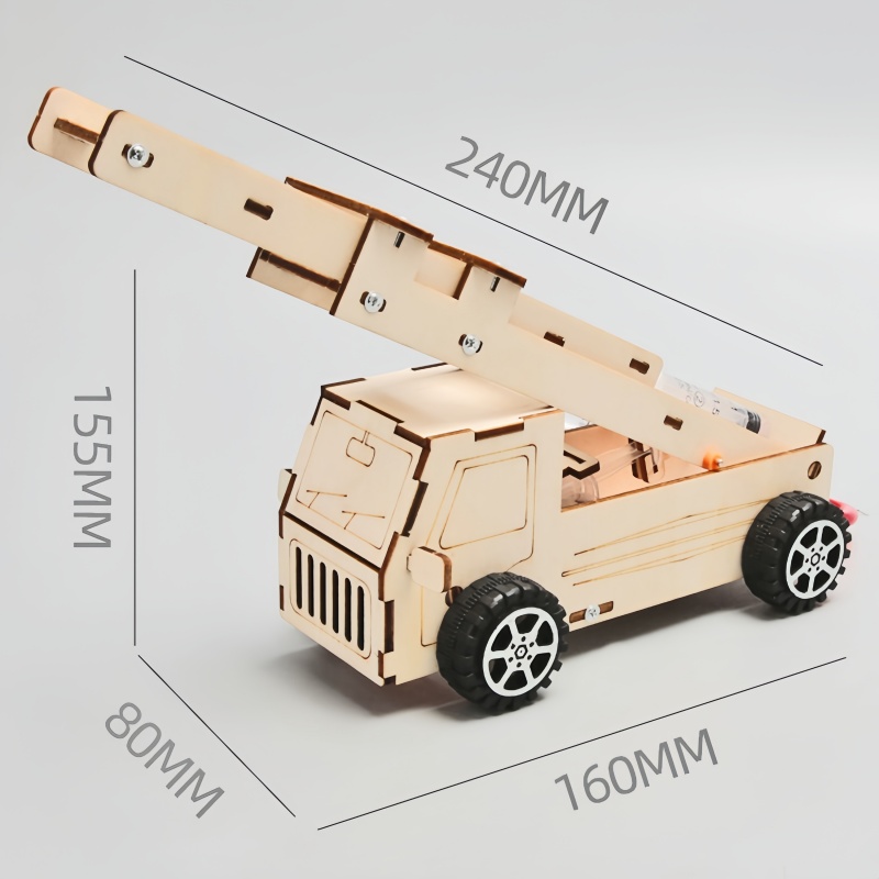 DIY Wood Ladder Fire Truck Mod - огляд і ціна Fire Escape Ladder