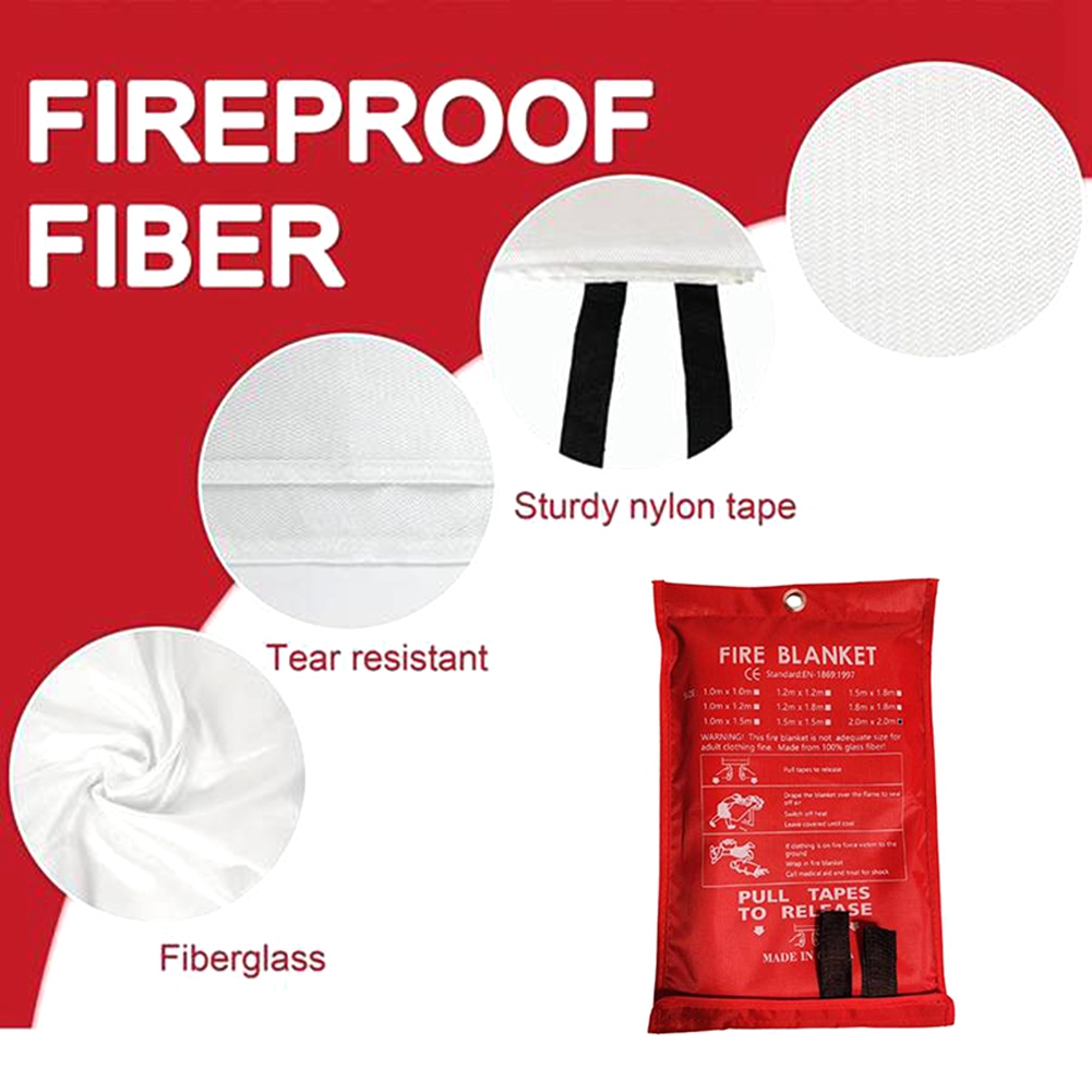 AED2-Emergency Fire Blanket, F - огляд і ціна Fire Blanket Kitchen