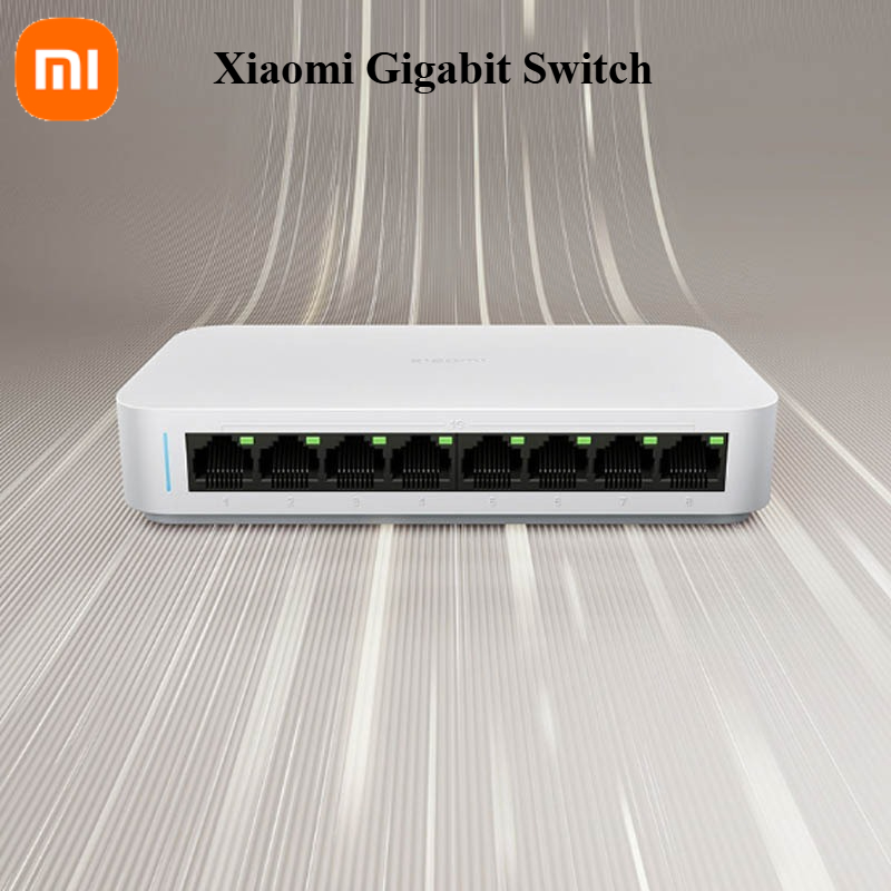 Xiaomi Mi 8 Ports RJ45 Gigabit - огляд і ціна Xiaomi Hub Mijia Hub