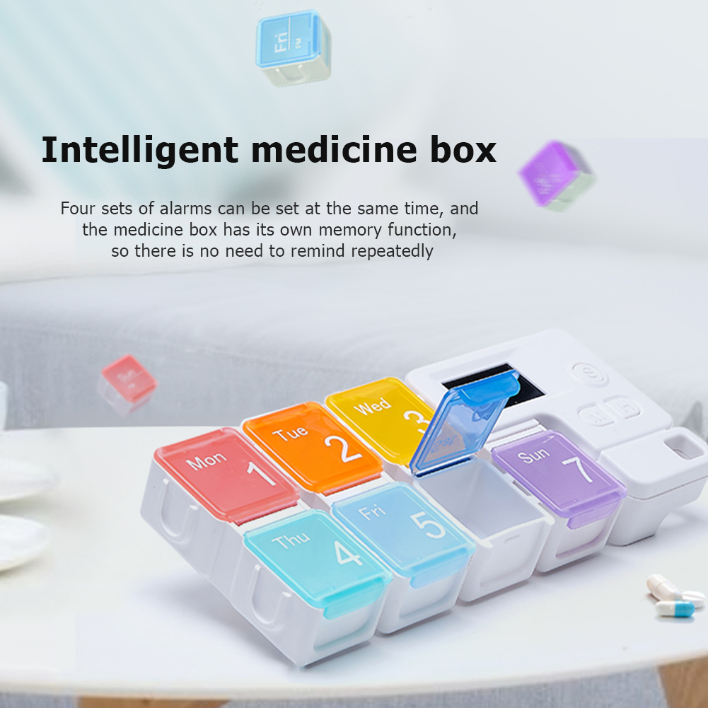Drug Storage Alarm Box Daily W - огляд і ціна Medicine Cabinet Lock