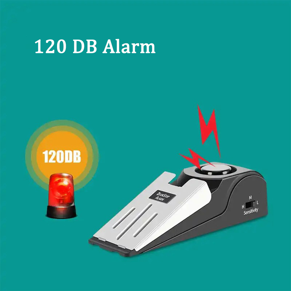 125 DB Anti-theft Burglar Stop - огляд і ціна Door Stop Alarm