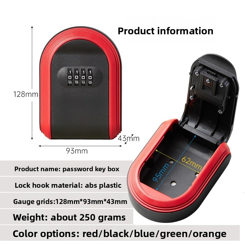 Plastic Key Box with Password  - огляд і ціна Lockbox Key Secure